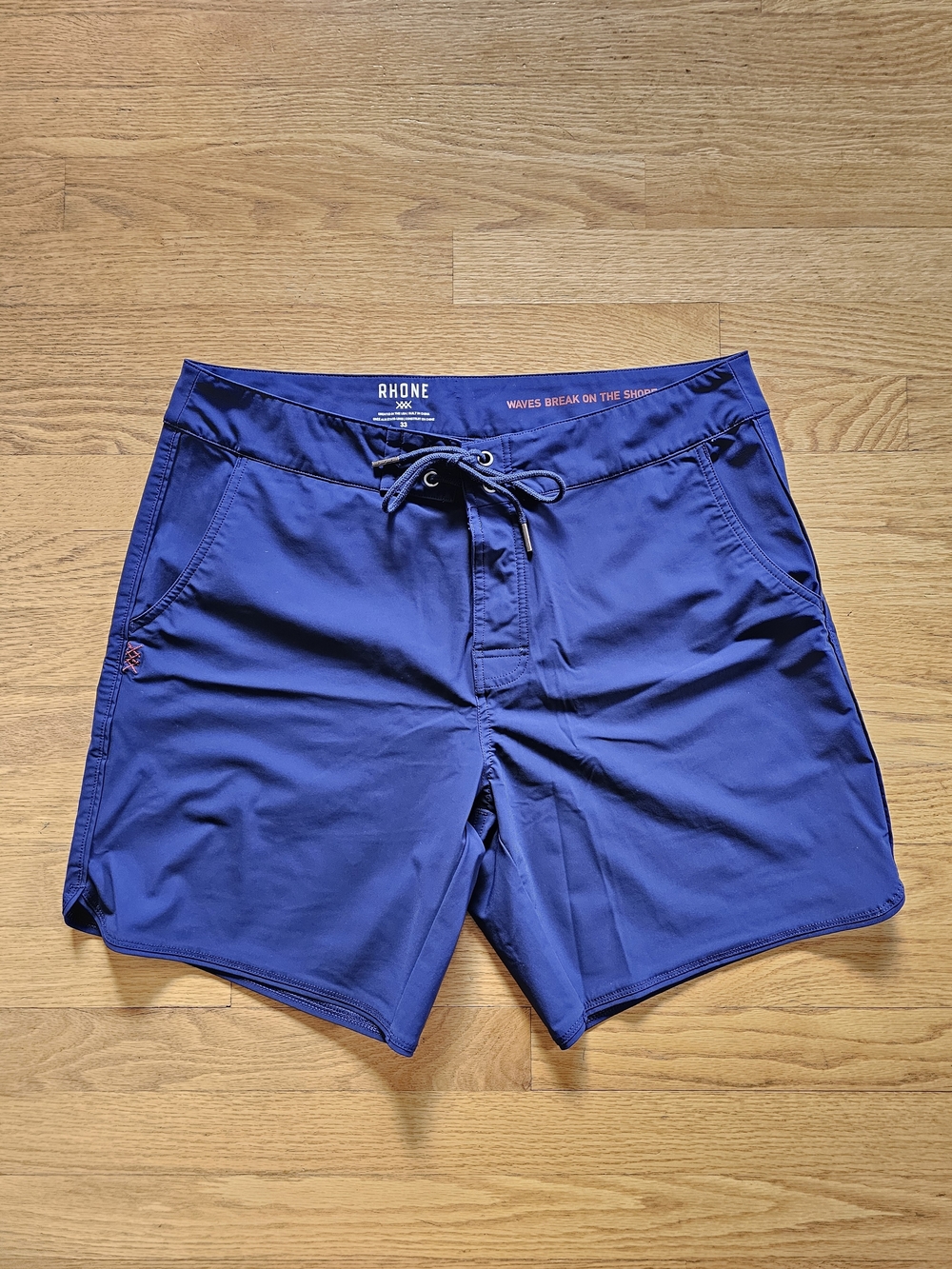 Rhone Men’s Navy 7" Board Shorts